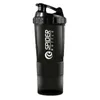 Spider Protein Shaker Vattenflaskor Koppar Drycker 3 i 1 Sport Infogad Blandning Boll 6 Färg 500ml