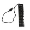 Adattatore per switch di condivisione HUB USB 2.0 a 7 porte per PC desktop portatile ad alta velocità