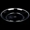 13cm Diameter Disposable Plates Clear Plastic Snack Plate Round Dish Wedding Party Festival Disposable Cake Plates