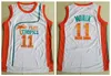 Мужские баскетбольные майки Flint Tropics Semi Pro 33 Jackie Moon 11 Ed Monix 7 Coffee Black 69 Downtown Funky Stuff Malone Сшитые рубашки бирюзовый зеленый S-XXL