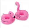 Flamingo Uppblåsbara dryck Botlle Holder Härliga Barn Bad Pool Floats Bar Kustar Floatation Devices Barn Bath Toy