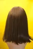 Chestnut Brown Brunette Long Medium Skin Top Straight Wigs