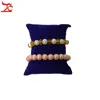 Stor försäljning 20st Velvet Smycken Displayhållare Kedja Armband Bangle Pillow Economic Watch Bead Chain Organizer Pillow Cushion Stand Box