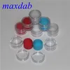 Nyaste högkvalitativa akrylsilikonvaxbehållare/silikonburk 7ml behållare vaxbehållare silikonbehållare för vax