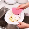 7 Colors Multi-function Silicone Pot Dish Washing Cleaning Brush Antibacterial Scouring Pad Kitchen Scrubber Fruit Vegetable Clean fast