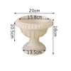 Creux Design Party Decor Colonnes Romaines Couleur Blanche Piliers En Plastique Route Cité Accessoires De Mariage Événement Décoration Fournitures 10 pcs / lot