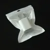 최고의 품질 6 C 지우기 + 화이트 진주 플라스틱 폴리 OPP 포장 지퍼 우편 잠금 패키지 보석 식품 PVC 비닐 봉투 다른 크기를 사용할 수