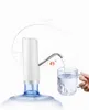 Bärbar elektrisk flaska vattenpump Hem Automatisk uppladdningsbart vatten Dispenser ABS harts med USB-kabel Batteri Drickspumpar 38js YY