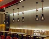 LOFT BULB Vorm touw hanglampje licht metalen kooi hangende verlichting industri￫le droplight voor restaurantbar koffiekamer decortion