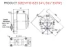 MY1016Z3 350W 24V DC Brush Motor E-bicycle brushed gear decelerating motor E Bike Scooter Motocycle DC Gear Motor