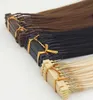 New Products 2019 High Quality Double Drawn Cuticle Aligned Remy Hair 6D Pre Bonded Human Hair Extensions #613 Color Customizable