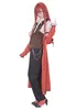 Black Butler Grell Sutcliff Cosplay Costume Long Coat with glasses