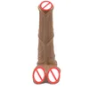 Caballo consolador artificial pene negro carne rosa color realista enorme consolador masturbación dick anal dongs enchufe juguetes sexuales para mujeres C3-1-131