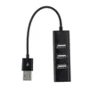 4 porty Port USB 2.0 Hub High Speed ​​Przenośne Mini Adapter Rozdzielacz USB Do Laptop PC Notebook Komputer Wysokiej jakości szybki statek