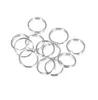 LINSOIR 200PCSLOT Open Jump Rings Double Loops Gold Color Split Rings Anslutningar för smycken Making DIY F9061995385