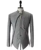 Nuovi uomini di marca stile britannico abiti slim mens design elegante blazer casual business moda giacca abbigliamento da uomo semplice Ou2219