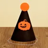 Nya Halloween Tillbehör Handgjorda hattar Pumpa Bat Skull Witch Festlig Event Party Decoration