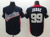 2019 Allstar Jersey Men 99 Aaron Juez 27 Jose Altuve 34 Bryceharper 1 Ozzie Albies 5 Freddie Freeman 9 Baez 11 Ramírez Baseball Jerseys