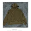 Hzijue 2018 새로운 브랜드 Hoodie Streetwear 힙합 블랙 / 그린 / 카키 망 캐주얼 가을 봄 후드와 스웨터 크기 S-XL