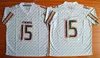 Männer College Football Miami Hurricanes Trikots Stickerei 15 Brad Kaaya 20 Ed Reed 52 Ray Lewis 26 Sean Taylor Grün Orange Weiß Top Qualität