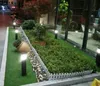 Vattentät Modern Square Garden Park LED Logn Lampor Lights 110V 120V Lawn Post Light Outdoor Llfa