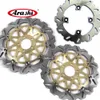 Arashi Front Bakre bromsrotorer Skivdisk Kit för Kawasaki Ninja ZX12R 2000 2001 2002 2003 ZX-12R