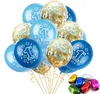 Baby douche jongen meisje latex ballonnen confetti set 1e verjaardag partij decoratie kinderen gelukkige verjaardag ballon 1 jaar GA565