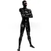 Combinaison en Latex pour hommes à couverture complète Costumes érotiques fétichistes Sexy body en caoutchouc pour homme combinaison grande taille personnaliser Service3064