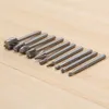 10 stücke HSS Router Bits für Dremel Bits Rotary Frässchneider 1/8 Zoll Schaft Gravur Set Holzbearbeitungswerkzeug