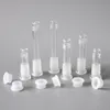 High Quality Glass Downstem with 6 cuts 18.8mm downstem into a 14mm bowl 3cm/5cm/8cm glass down stem diffuser/reducer smoke accessory