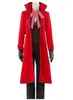 Black Butler Grell Sutcliff Cosplay Costume Long Coat with glasses