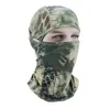 Wholesale-5 Color Tight Camo Balaclava Tactical Airsoft Hunting Outdoor Paintball Moto Sci Ciclismo Protezione Maschera integrale