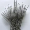 200x50x10MM Stainless Steel Nylon Straw Cleaner Cleaning Brush For Drinking PipeTube Baby Bottle Cup Clean Tools