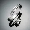 Jóias de moda direta da fábrica Europeias Três diamantes anel deslizante Casal Casal de três anel de diamante e fêmea Diamond Diamond Sliding Ring6207733