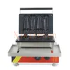 Uso comercial 110v 220v waffle na vara pênis máquina de waffle ferro padeiro mold180z3644399