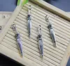 100 stks / partij paraplu legering charms hanger retro sieraden maken DIY sleutelhanger oude zilveren hanger voor armband oorbellen 35 * 5mm