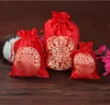 Busta regalo per ricamo in seta cinese 9x13cm 13x17cm Sacchetti per bomboniere per matrimoni, feste di compleanno, sacchetti per imballaggi di gioielli