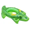 Opblaasbare kinderen baby krokodil zwemmen ring float boot seat zwemmen zwembad flofies dier floaters nieuwste water drijft