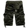 Cargo Shorts Men Casual Cotton Camouflage Loose Cargo Shorts Mens Summer Hiphop Pocket Camo Short Sweatpants Bermuda Masculina