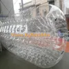 Su Silindir TPU 2.6x2.4x1.9m Ticari Zorbing Roller Şişirilebilir Su Tekerleği Pompa