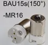 MR16 LED lamba taban dönüştürücü ampul tutucuya taşınabilir BAU15s