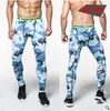 New Casual 3D printing Camouflage Pants Men Fitness Mens Joggers Compression Pants Male Trousers Bodybuilding Tights Leggings For men