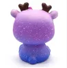 11cm pu galaxy sevimli geyik krem ​​kokulu squishy yavaş yükselen oyuncak kayış çocuk oyuncak oyuncaklar stres rahatlama rahatlatıcı290n