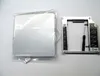 Freeshipping New Case voor Apple MacBook Pro Unibody 13 "HDD SSD OptiBay Adapter Caddy Kit USB DVD Case