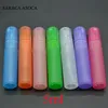 Mix colors 100pcs/lot 5ml Multicolor Translucence Plastic Atomizer Bottle Travel Makeup Perfume Spray Refillable Bottle