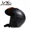 Capacetado de segurança esportiva Patins Homens homens capacete de escalada esportiva ao ar livre com capacete de skate de snowboard de engrenagem de neve visor