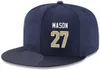 Snapback Hats مخصصة أي اسم لاعب رقم 99 Donald 11 Austin مخصصة لجميع أغطية الفريق قبول مخصصة Logo3940831