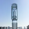 Hohe, gerade Rohr-Wasserpfeifen, 3 Kammern, Glasbong, bauen Sie eine Bong mit ASH Catcher, Beecomb Disc Perc Dab Rigs WP522