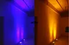 24xlot DJ Disco Party Wedding Lighting Hex- 4/ 6Leds 18W 6IN1 RGBAW UV-аккумуляторная батарея беспроводной светодиодный приложение PAR Light Mobile