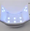 Secadores de uñas 36W UV LED Lámpara Secadora para todo tipo Gel 12 LED Máquina Curado 60s 120s Temporizador Conector USB 247K